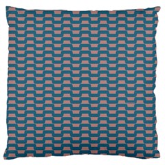 Art Chevron Large Cushion Case (one Side) by HermanTelo