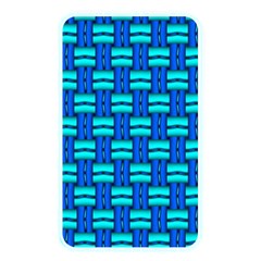 Pattern Graphic Background Image Blue Memory Card Reader (rectangular) by HermanTelo