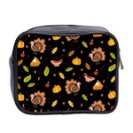 Thanksgiving Turkey pattern Mini Toiletries Bag (Two Sides) Back