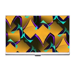 Geometric Gradient Psychedelic Business Card Holder