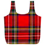 Stewart Royal Modern Heavy Weight Tartan Full Print Recycle Bag (XXL) Back