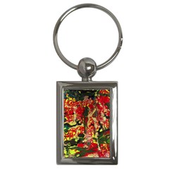 Red Country-1-2 Key Chain (rectangle) by bestdesignintheworld