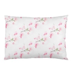 Pattern Orchidée Fleurs Pillow Case (two Sides) by kcreatif