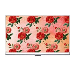 Pattern Flower Paper Business Card Holder