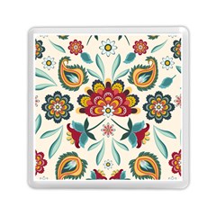 Baatik Print  Memory Card Reader (square) by designsbymallika