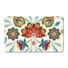 Baatik Print  Magnet (rectangular) by designsbymallika