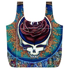 Grateful Dead Ahead Of Their Time Full Print Recycle Bag (xl) by Sapixe