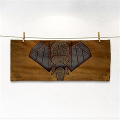 Wonderful Elephant Hand Towel by FantasyWorld7