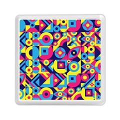 Doodle Pattern Memory Card Reader (square) by designsbymallika