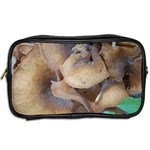 Close Up Mushroom Abstract Toiletries Bag (Two Sides) Back