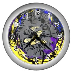 Motion And Emotion 1 1 Wall Clock (silver) by bestdesignintheworld