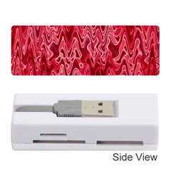 Background Abstract Surface Red Memory Card Reader (stick) by HermanTelo