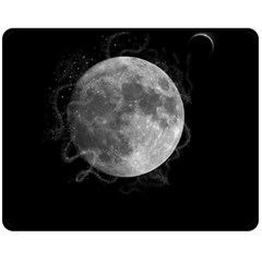 Lune Étoilé Double Sided Fleece Blanket (medium)  by kcreatif