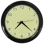 DF Codenoors Ronet Double Faced Blanket Wall Clock (Black) Front