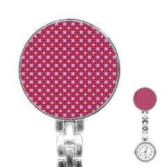 Df Magenta Rumor Stainless Steel Nurses Watch by deformigo