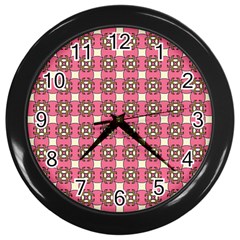 Marsal Wall Clock (black) by deformigo