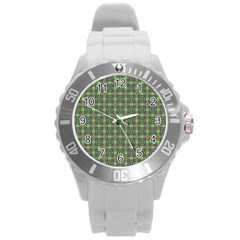 Keno Round Plastic Sport Watch (l) by deformigo