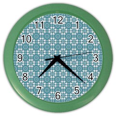 Ningaloo Color Wall Clock by deformigo