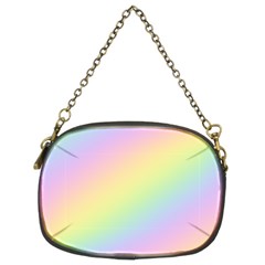 Pastel Goth Rainbow  Chain Purse (two Sides) by thethiiird