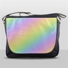 Pastel Goth Rainbow  Messenger Bag by thethiiird