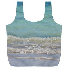 Minty Ocean Full Print Recycle Bag (xl) by TheLazyPineapple