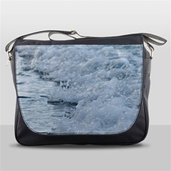 Ocean Waves Messenger Bag by TheLazyPineapple