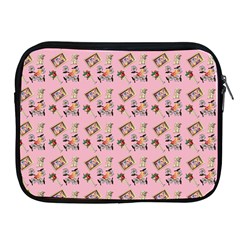 Robin Art Pink Pattern Apple Ipad 2/3/4 Zipper Cases by snowwhitegirl