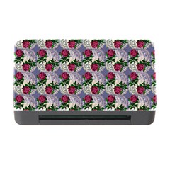 Doily Rose Pattern Blue Memory Card Reader With Cf by snowwhitegirl