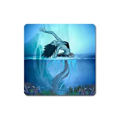 Wonderful Jellyfish Women Square Magnet by FantasyWorld7