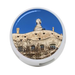 Gaudi, La Pedrera Building, Barcelona - Spain 4-port Usb Hub (two Sides) by dflcprintsclothing