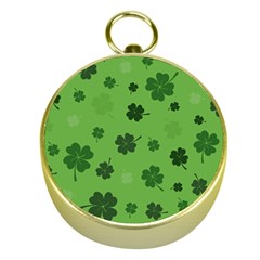 St Patricks Day Gold Compasses by Valentinaart