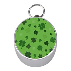 St Patricks Day Mini Silver Compasses by Valentinaart