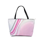 Modern Pink Classic Shoulder Handbag Front