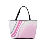 Modern Pink Classic Shoulder Handbag Back