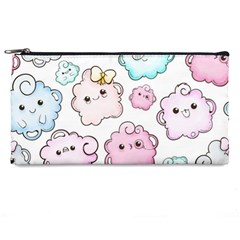 Cute Doodle Cartoon Seamless Pattern Pencil Case by Vaneshart