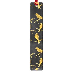 Background With Golden Birds Large Book Marks by Vaneshart