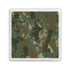 Camouflage-splatters-background Memory Card Reader (square) by Vaneshart