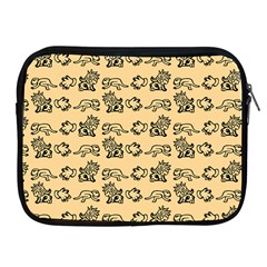 Inka Cultur Animal - Animals And Occult Religion Apple Ipad 2/3/4 Zipper Cases by DinzDas