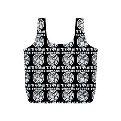 Inka Cultur Animal - Animals And Occult Religion Full Print Recycle Bag (s) by DinzDas