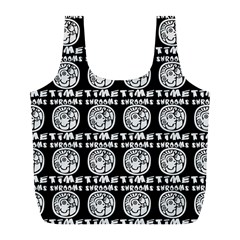 Inka Cultur Animal - Animals And Occult Religion Full Print Recycle Bag (l) by DinzDas