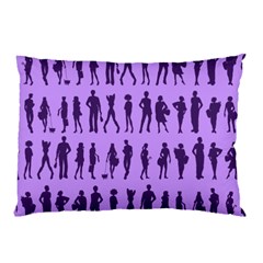 Normal People And Business People - Citizens Pillow Case by DinzDas