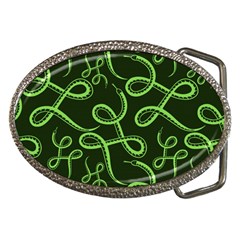 Snakes Seamless Pattern Belt Buckles by Amaryn4rt