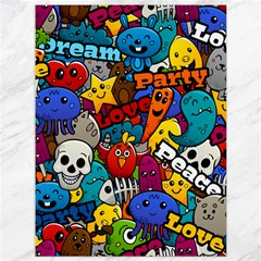 Graffiti Characters Seamless Pattern Canvas 36  X 48  by Amaryn4rt