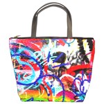 Crazy Grafitti Bucket Bag Front