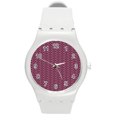 Digital Waves Round Plastic Sport Watch (m) by Sparkle