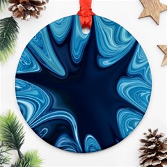 Sea Wrap Ornament (round) by Sparkle