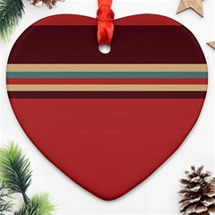 Retro Aesthetic Ornament (heart) by tmsartbazaar