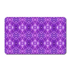 Geometric Galaxy Pattern Print Magnet (rectangular) by dflcprintsclothing