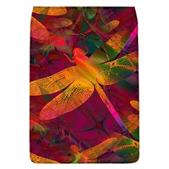 Dragonflies Abstract Colorful Pattern Removable Flap Cover (l) by SpinnyChairDesigns