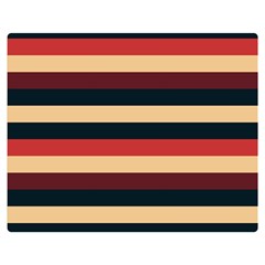 Seventies Stripes Double Sided Flano Blanket (medium)  by tmsartbazaar